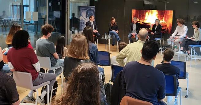 Fireside chat summer semester 2023 (image: TUM-GS)